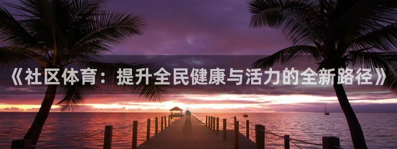 《社区体育：提升全民健康与活力的全新路径》
