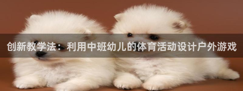 创新教学法：利用中班幼儿的体育活动设计户外游戏