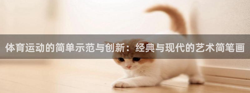 体育运动的简单示范与创新：经典与现代的艺术简笔画